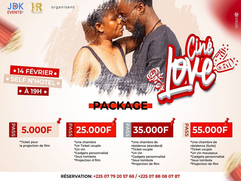 CINÉ LOVE – Une soirée cinéma et romance inoubliable